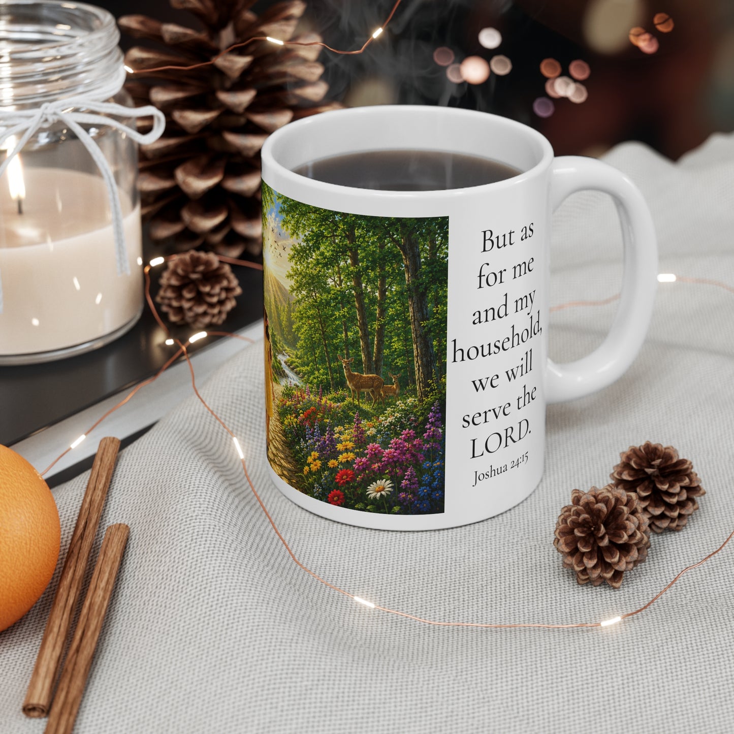 As For Me and My House 11oz - Joshua 24:15 Christian Gift