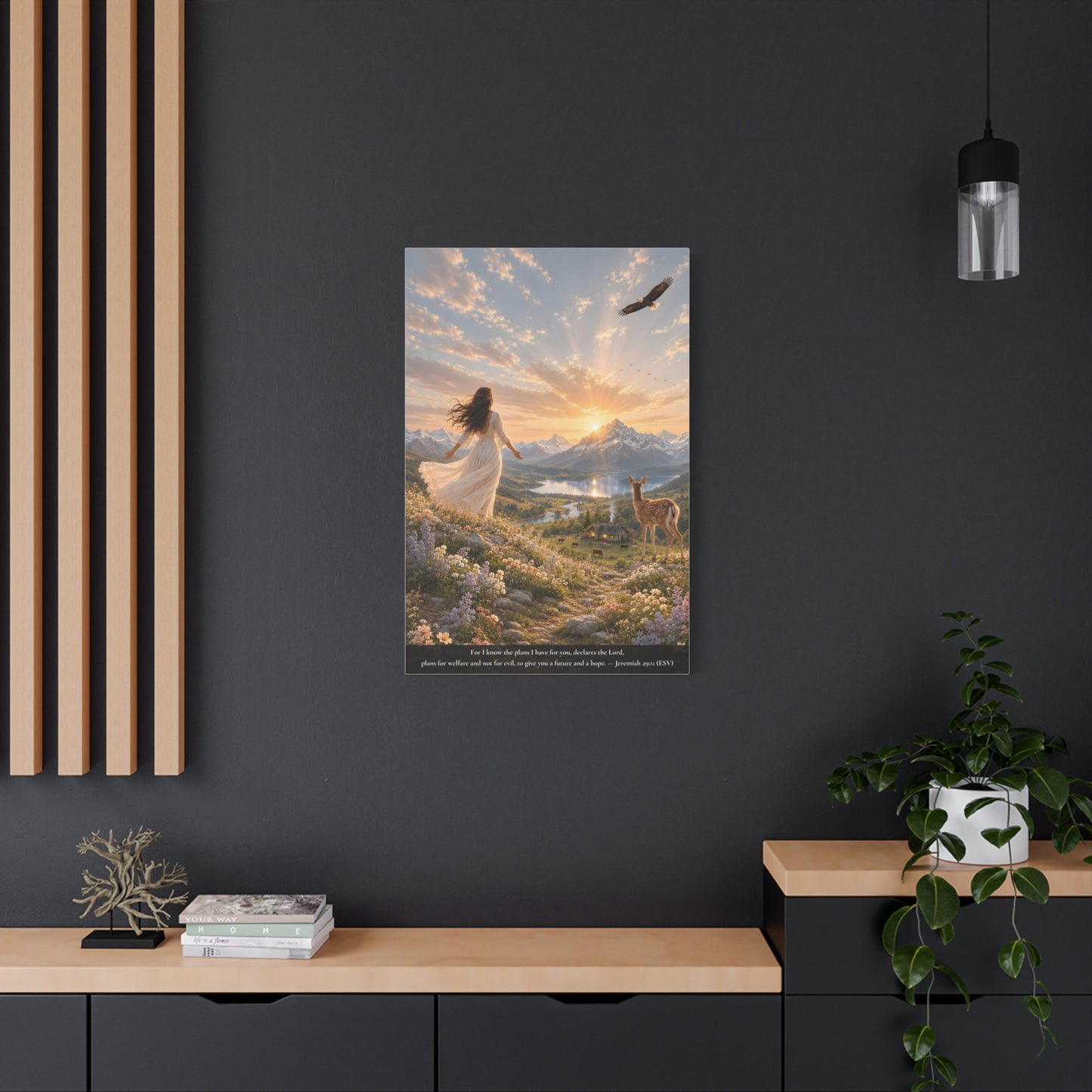A Future and a Hope — Classic Canvas Wall Art | Jeremiah 29:11
