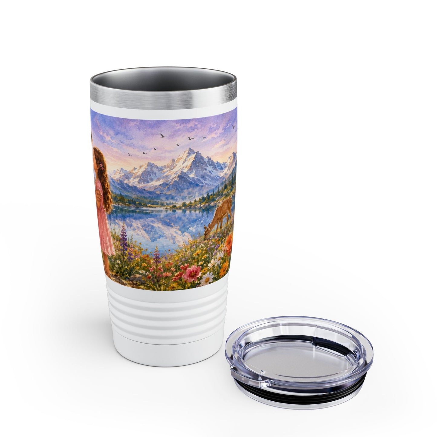 As a Father Has Compassion 20oz Tumbler For Her - Psalm 103:13 Gift