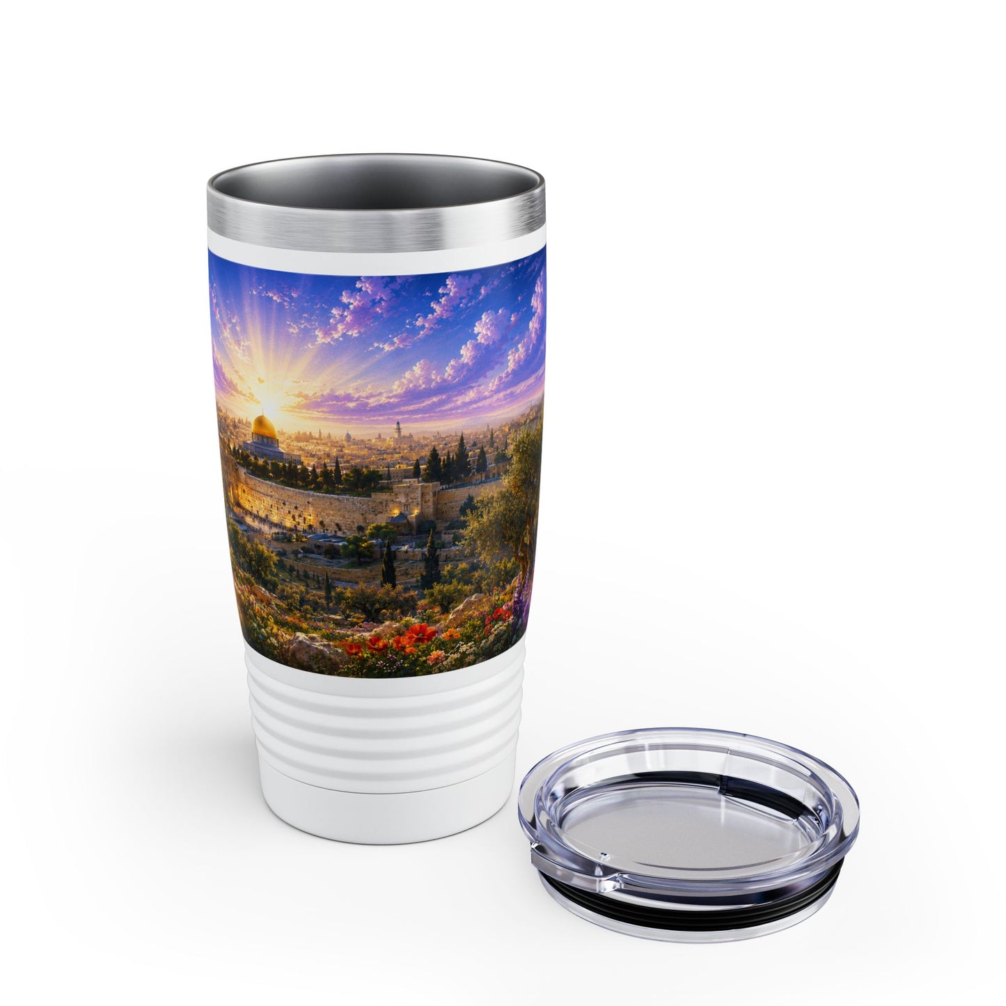 Pray for the Peace of Jerusalem Tumbler 20oz — Psalm 122:6 Christian Gift