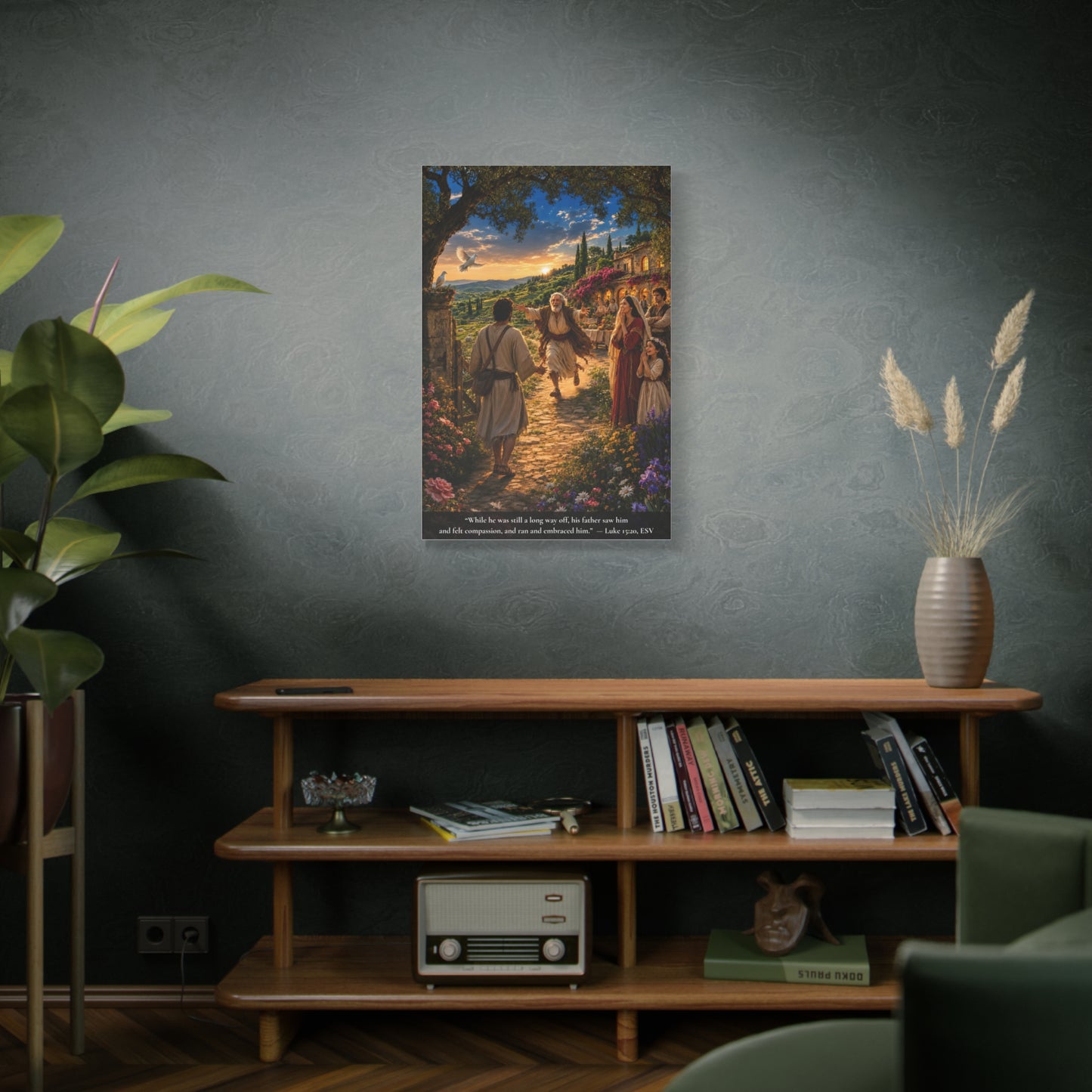 The Prodigal Son — Luke 15:11-32 | Vibrant Christian Canvas Wall Art