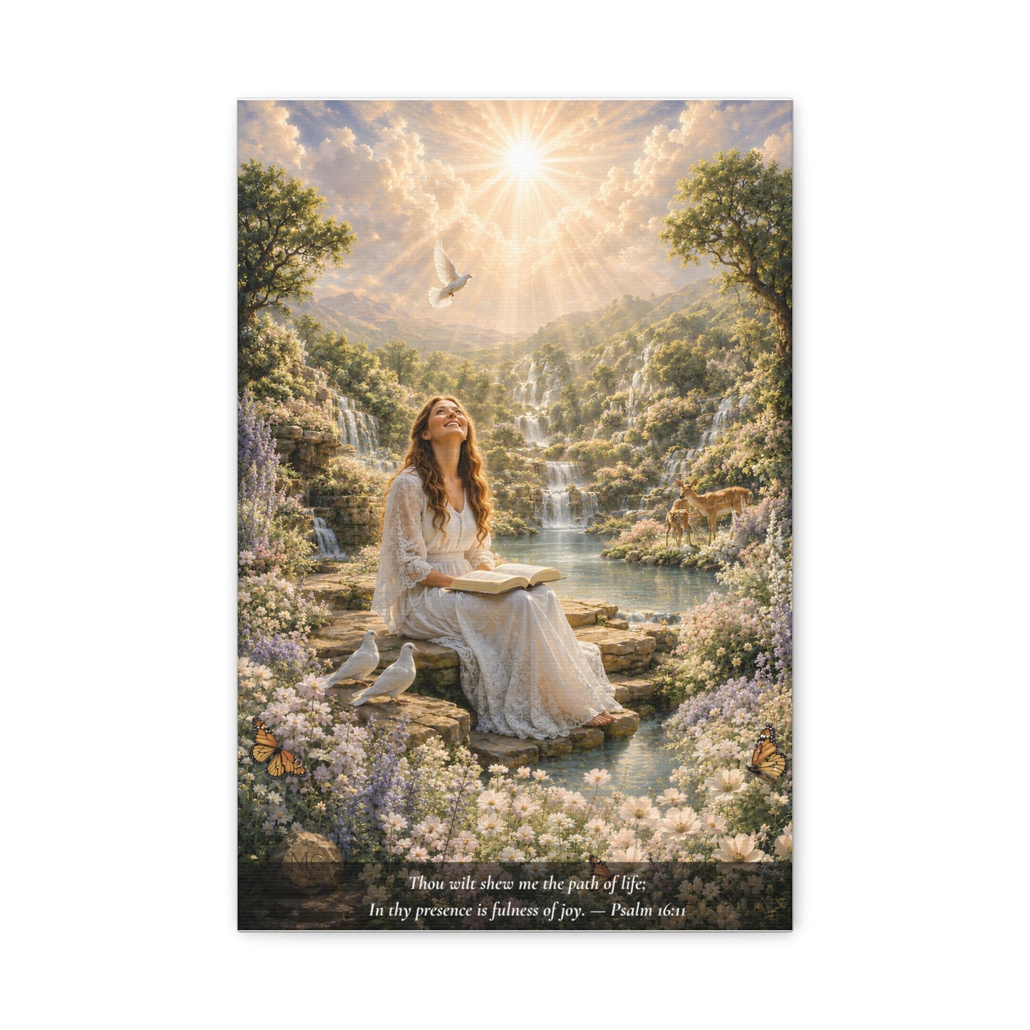You Fill Me With Joy — Classic Canvas Wall Art | Psalm 16:11