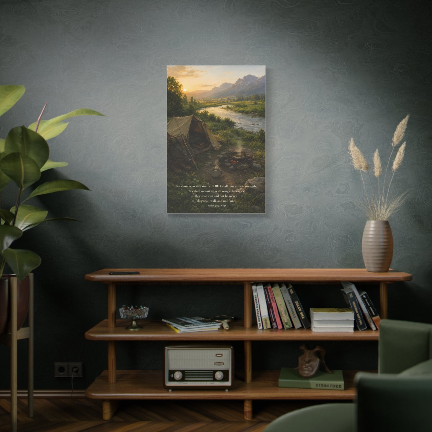 They Shall Renew Their Strength — Isaiah 40:31 | Quiet Grace Canvas Wall Art