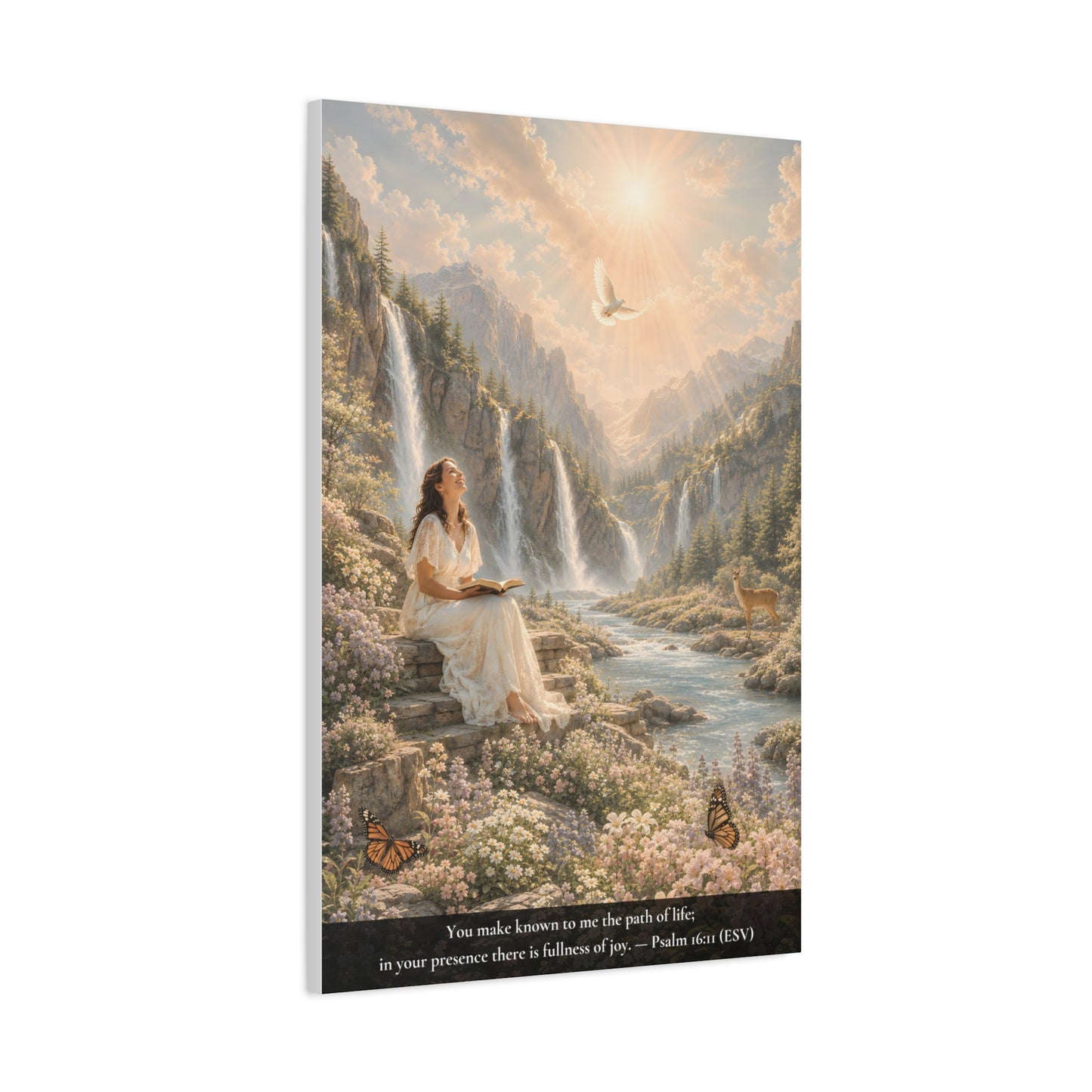 You Fill Me With Joy — Classic Canvas Wall Art | Psalm 16:11