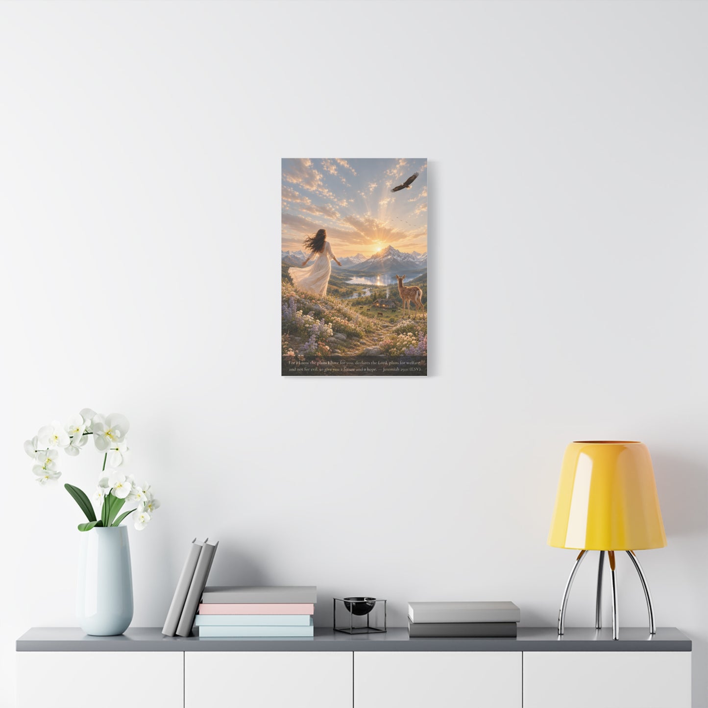 A Future and a Hope — Classic Canvas Wall Art | Jeremiah 29:11
