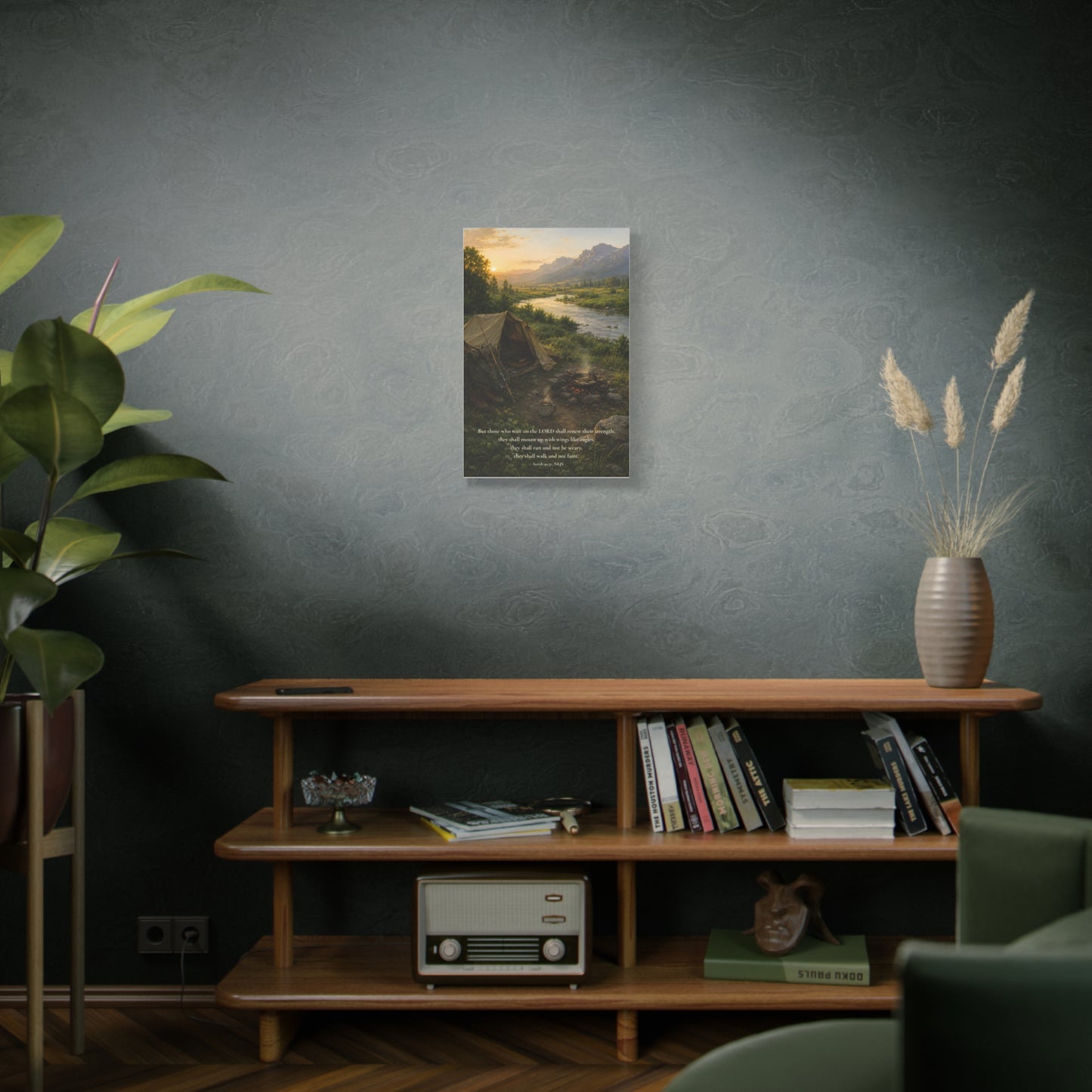 They Shall Renew Their Strength — Isaiah 40:31 | Quiet Grace Canvas Wall Art