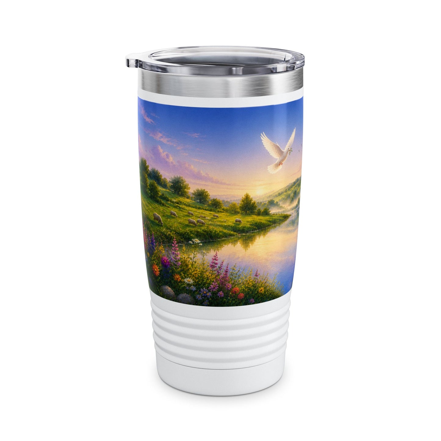 Be Still and Know That I Am God Tumbler 20oz — Psalm 46:10 Christian Gift