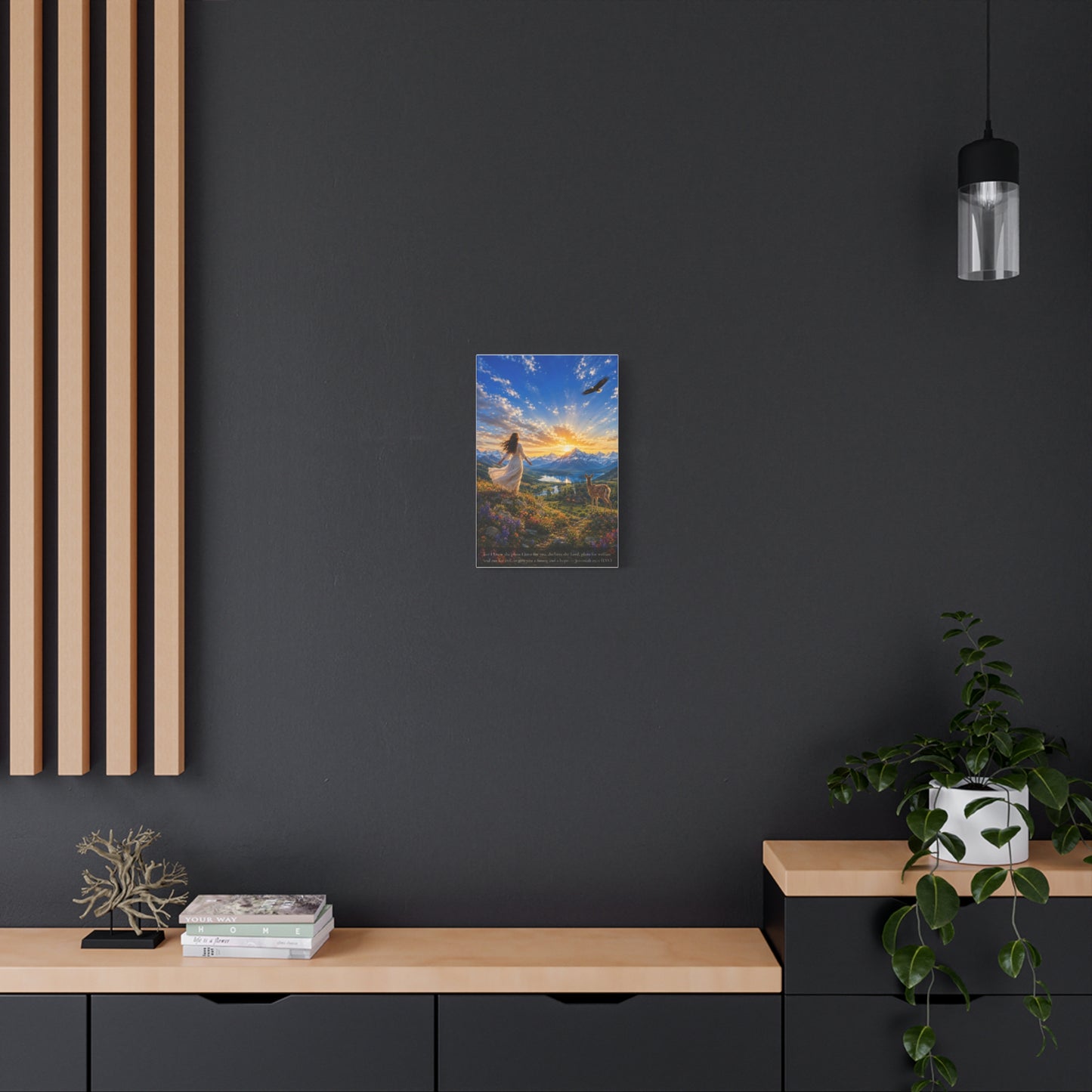 A Future and a Hope — Vibrant Canvas Wall Art | Jeremiah 29:11
