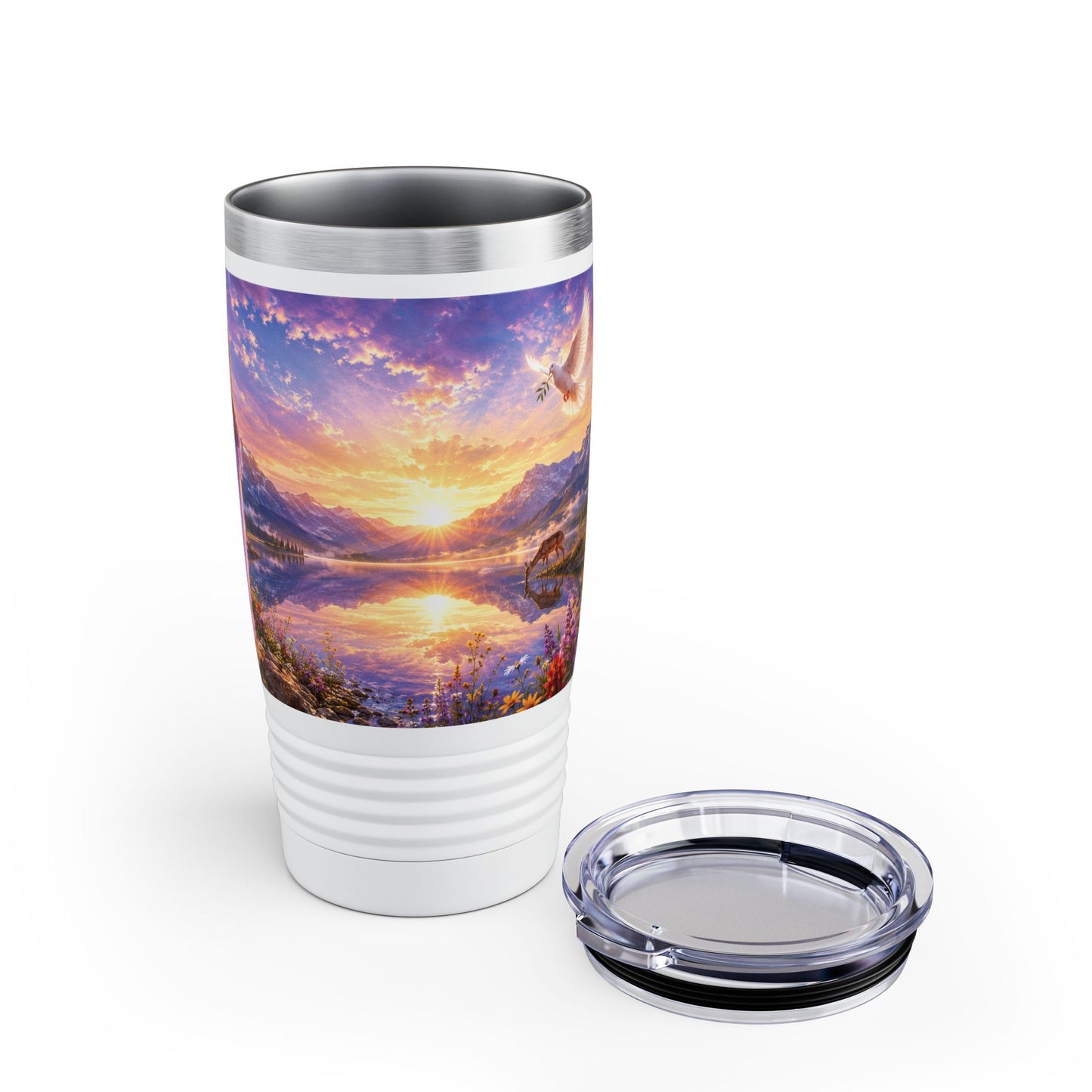 God Is Within Her Tumbler 20oz - Psalm 46:5 Christian Gift