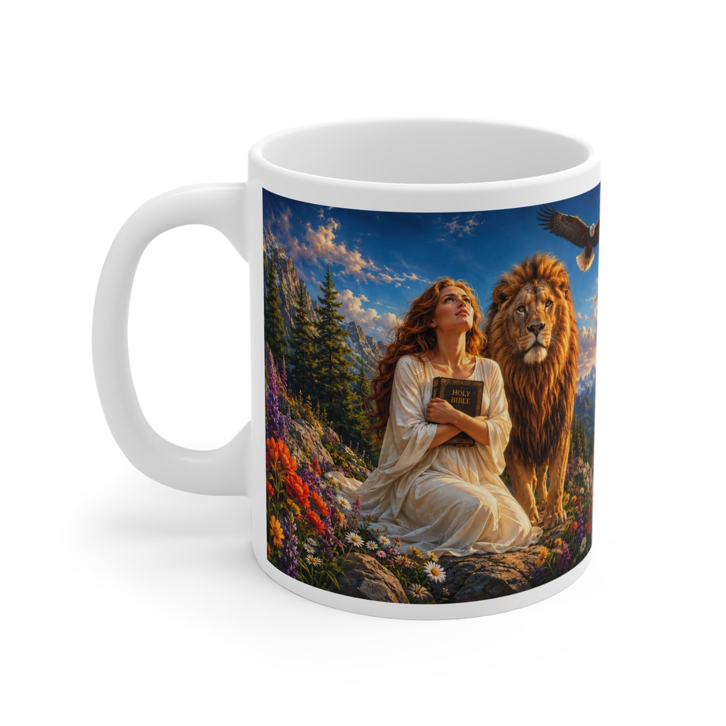 I Can Do All Things Through Christ Coffee Mug 11oz for Her - Philippians 4:13 Christian Gift