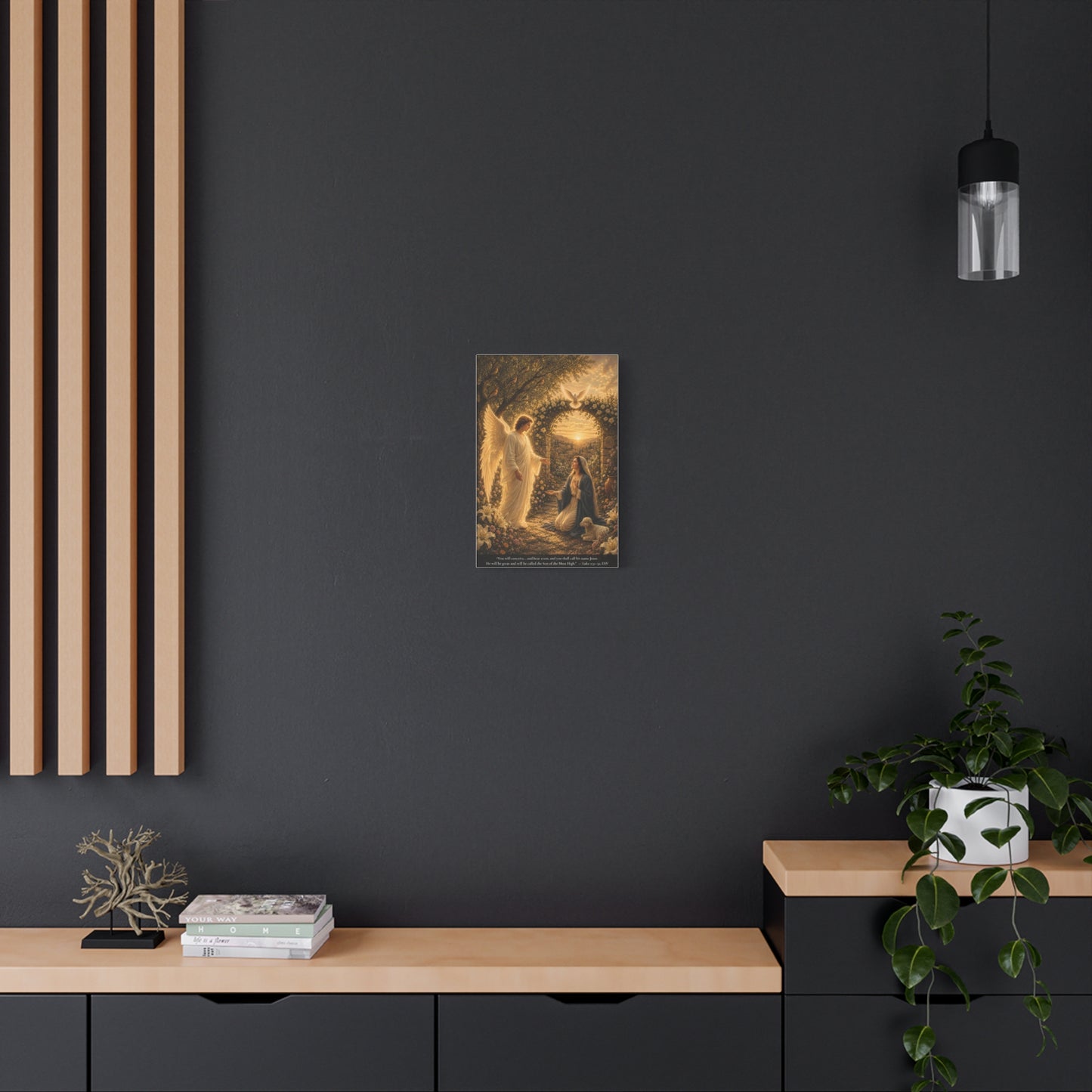 The Annunciation — Luke 1:28-38 |  Classic Christian Canvas Art