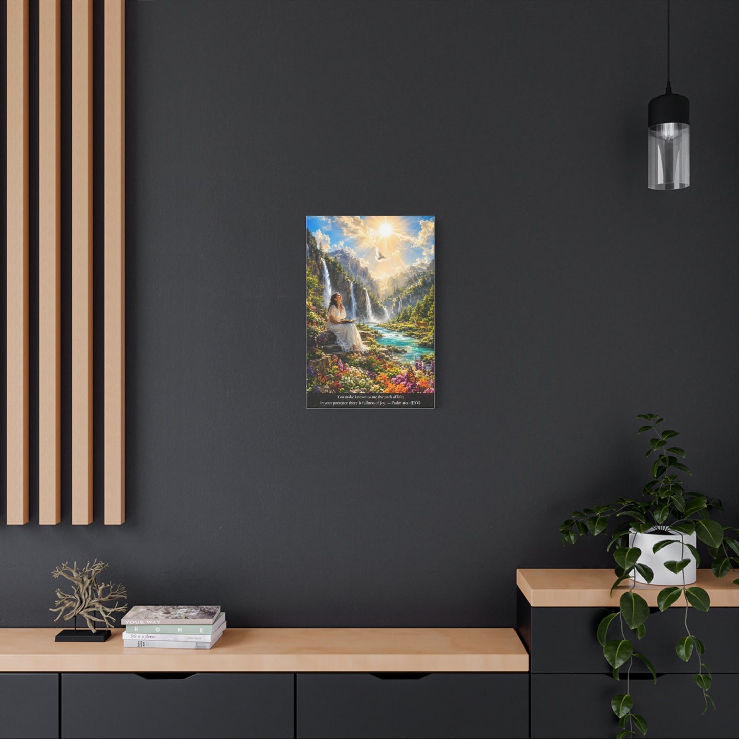 You Fill Me With Joy — Vibrant Canvas Wall Art | Psalm 16:11