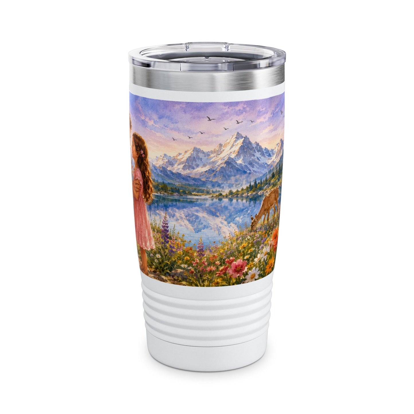 As a Father Has Compassion 20oz Tumbler For Her - Psalm 103:13 Gift