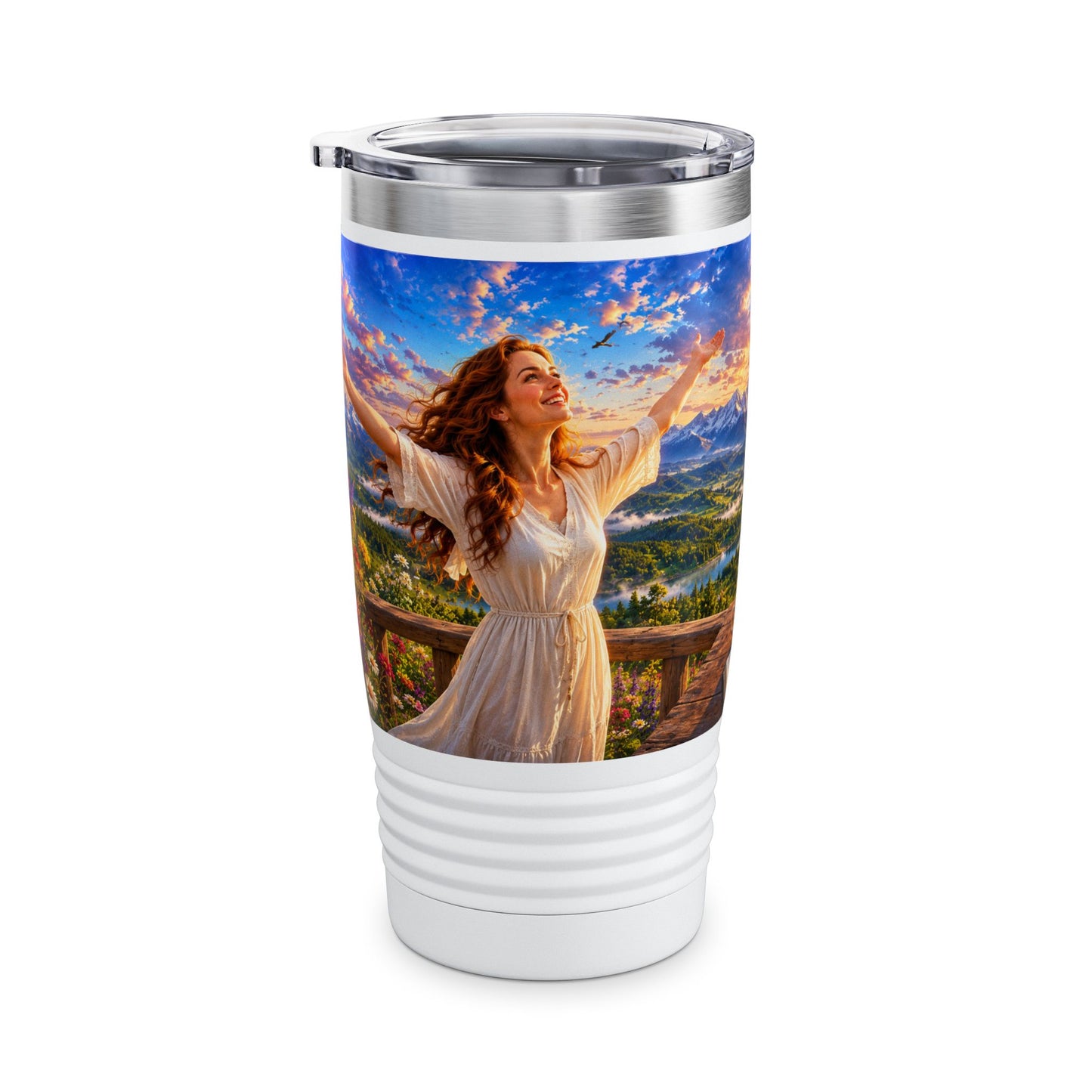 This Is the Day the LORD Has Made Tumbler 20oz — Psalm 118:24 Christian Gift for Women