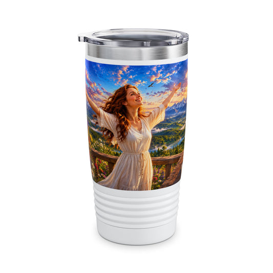 This Is the Day the LORD Has Made Tumbler 20oz — Psalm 118:24 Christian Gift for Women