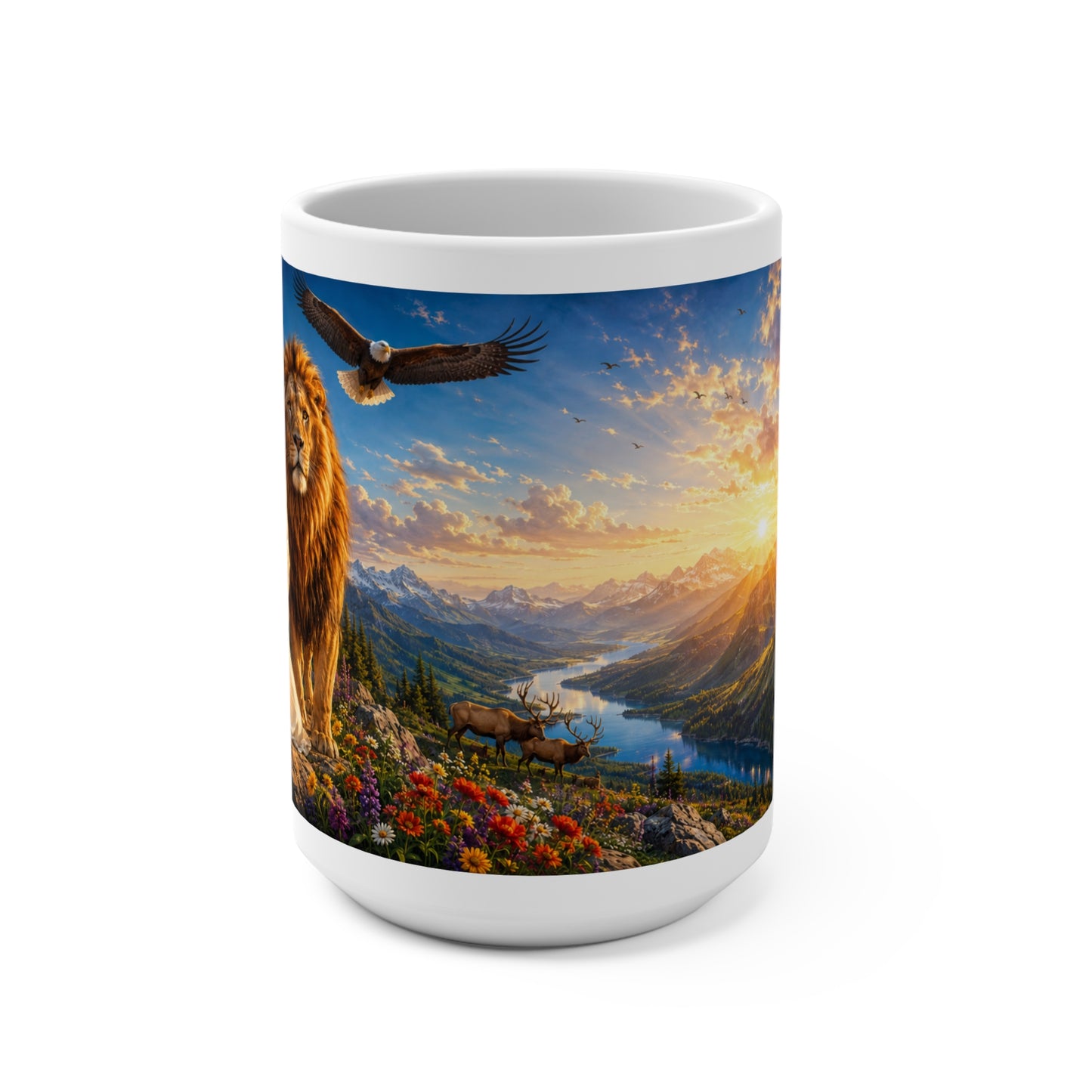 I Can Do All Things Through Christ Coffee Mug 15oz for Her - Philippians 4:13 Christian Gift