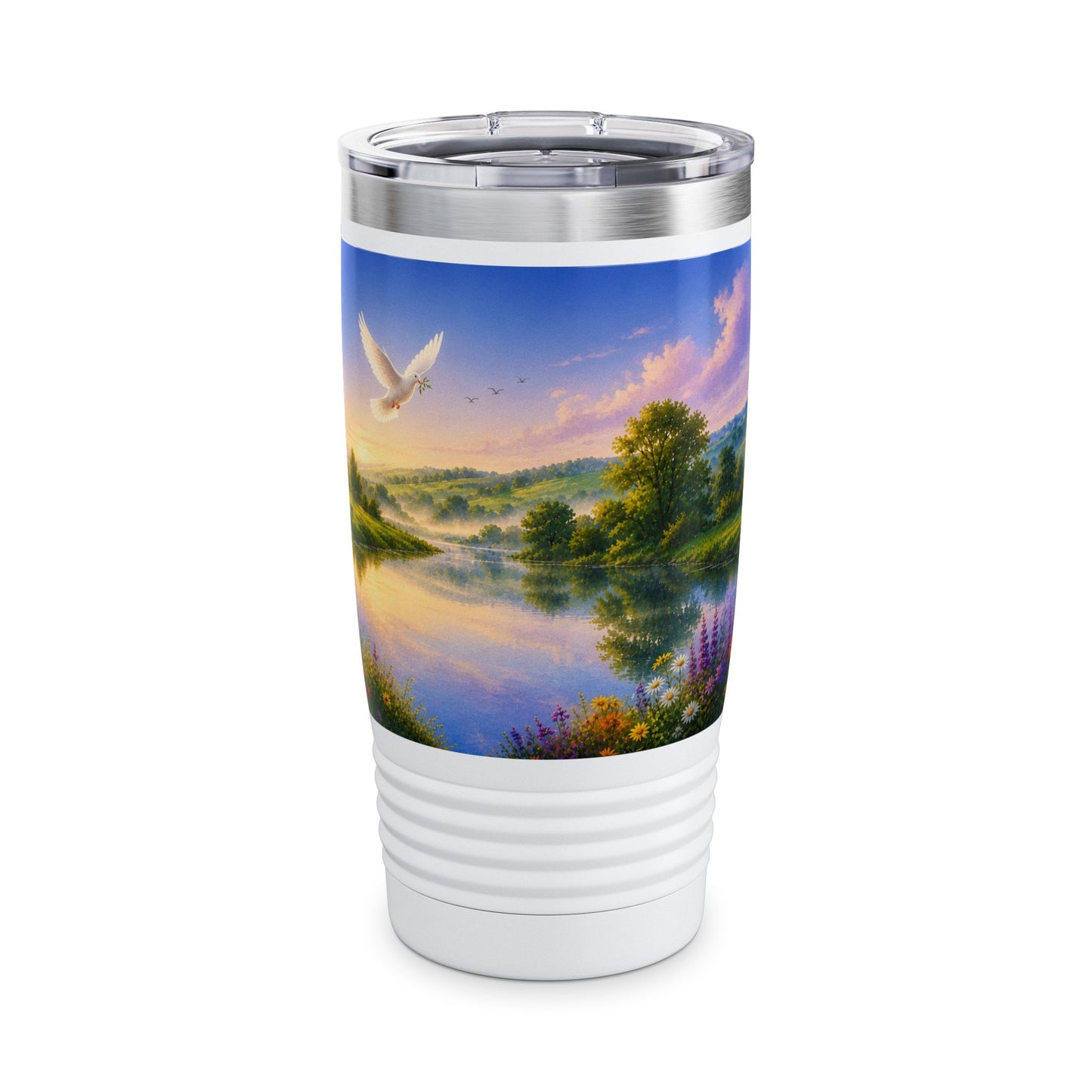 Be Still and Know That I Am God Tumbler 20oz — Psalm 46:10 Christian Gift