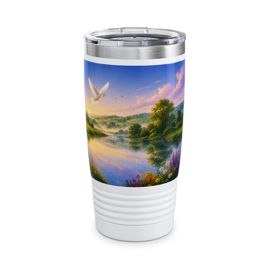 Be Still and Know That I Am God Tumbler 20oz — Psalm 46:10 Christian Gift