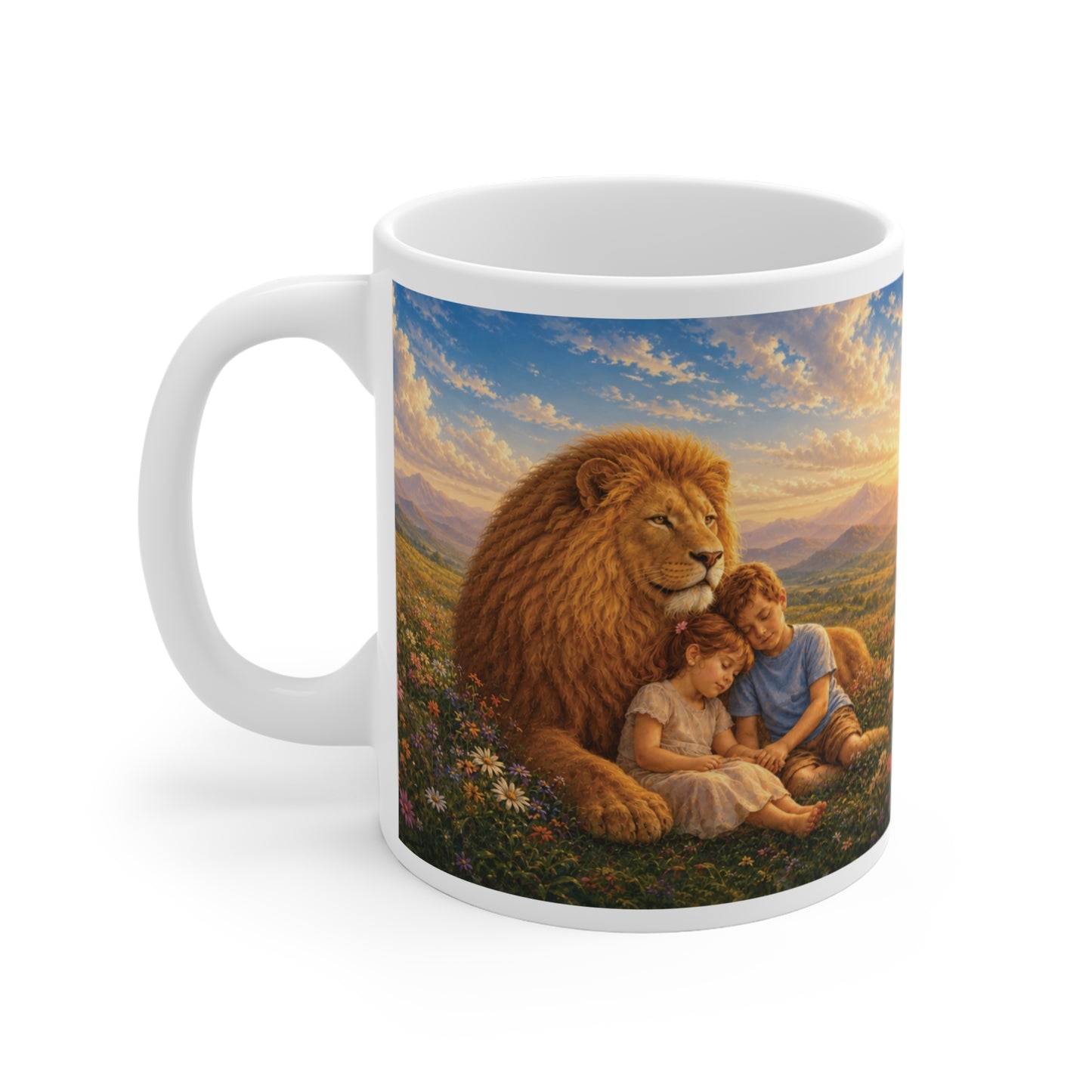 Be Strong and Courageous Coffee Mug 11oz - Joshua 1:9 Christian Gift