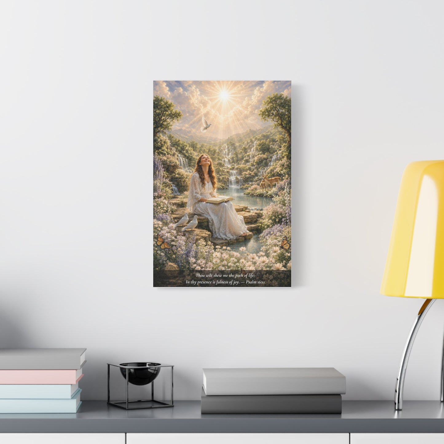 You Fill Me With Joy — Classic Canvas Wall Art | Psalm 16:11