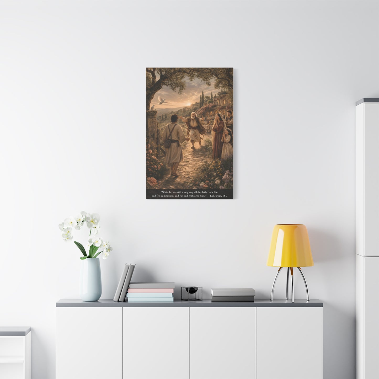 The Prodigal Son — Luke 15:11-32 | Classic Christian Canvas Art