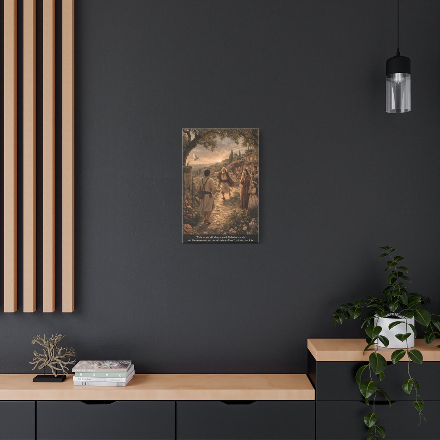 The Prodigal Son — Luke 15:11-32 | Classic Christian Canvas Art