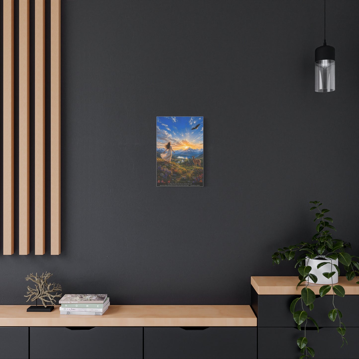 A Future and a Hope — Vibrant Canvas Wall Art | Jeremiah 29:11