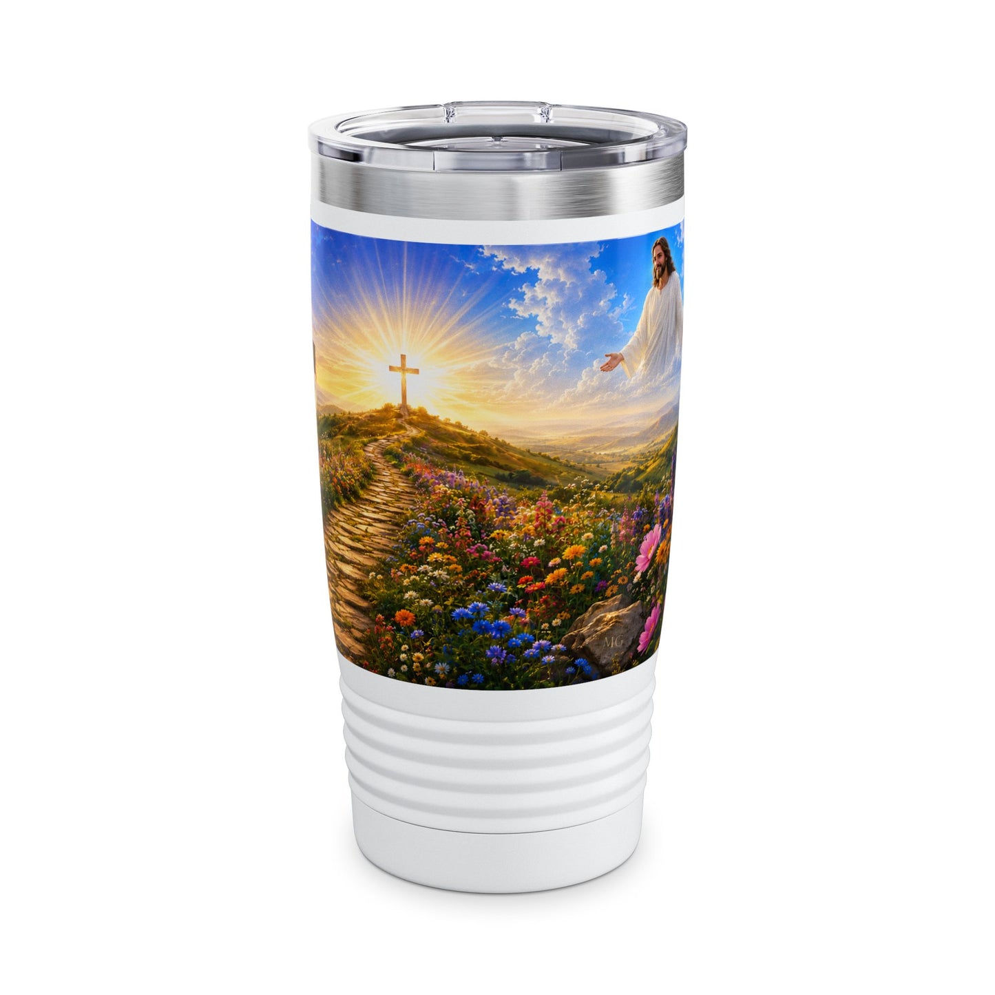 All Things Work Together Tumbler 20oz - Romans 8:28 Christian Gift