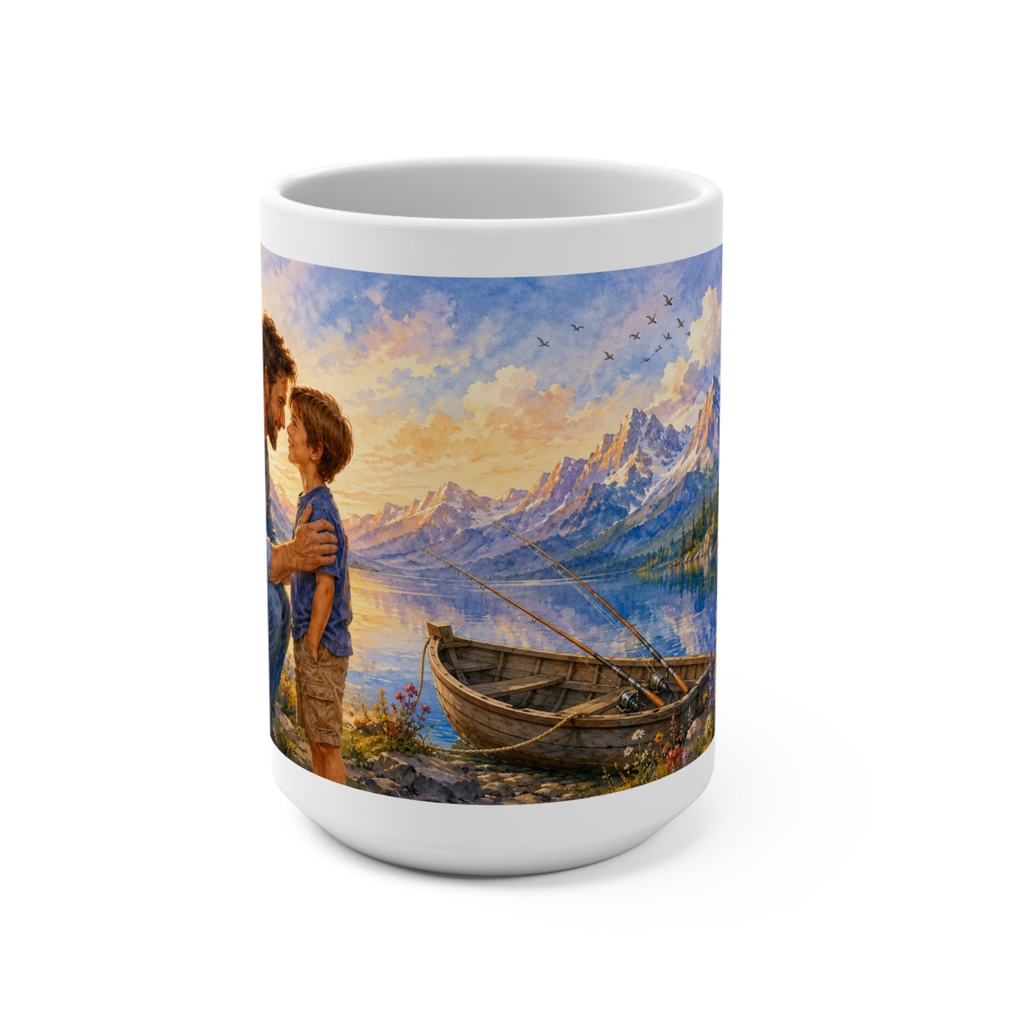 As a Father Has Compassion 15oz - Psalm 103:13 For Him Christian Gift