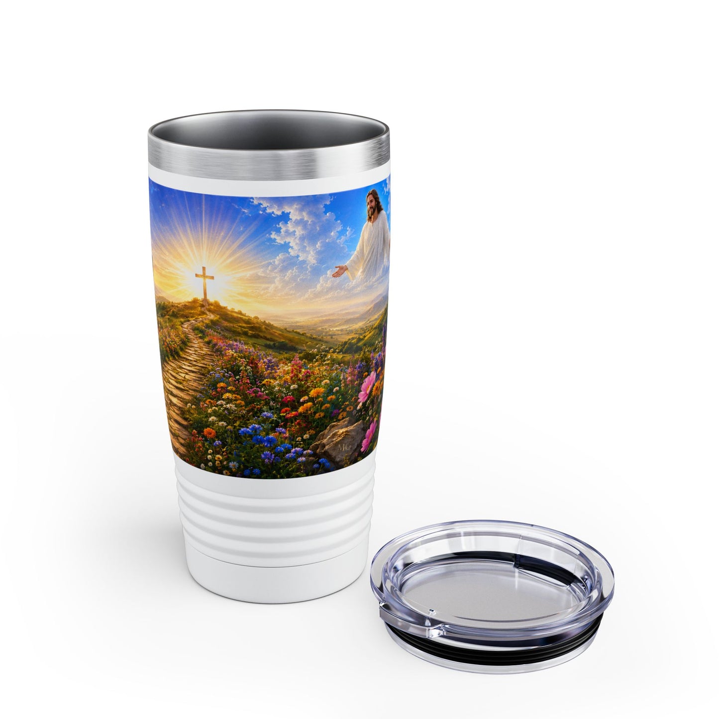 All Things Work Together Tumbler 20oz - Romans 8:28 Christian Gift