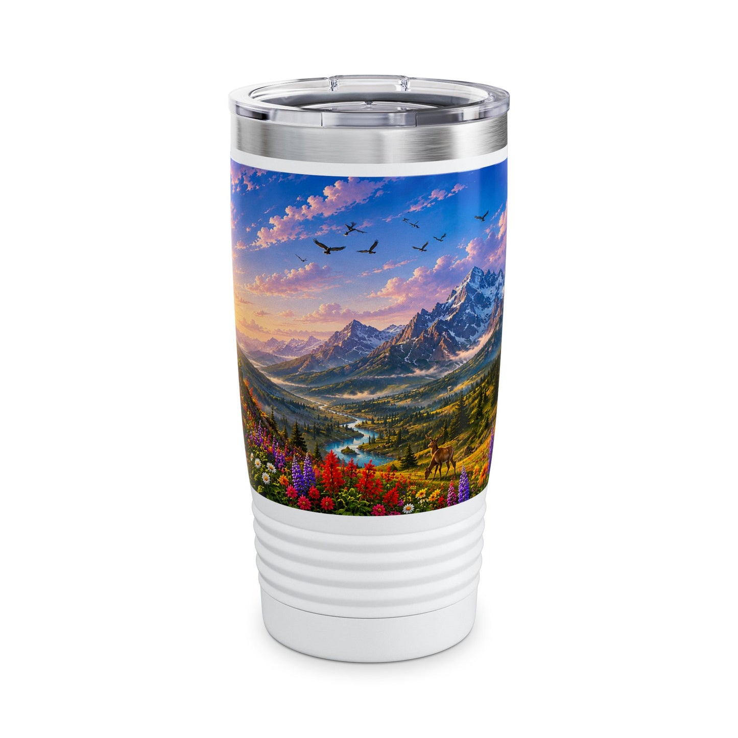 For God So Loved the World 20oz Tumbler - John 3:16 Christian Gift