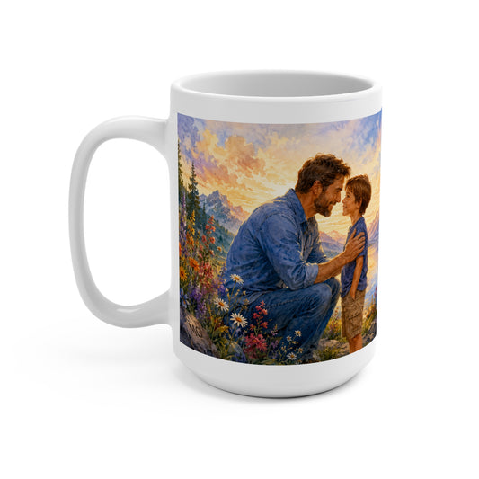 As a Father Has Compassion 15oz - Psalm 103:13 For Him Christian Gift