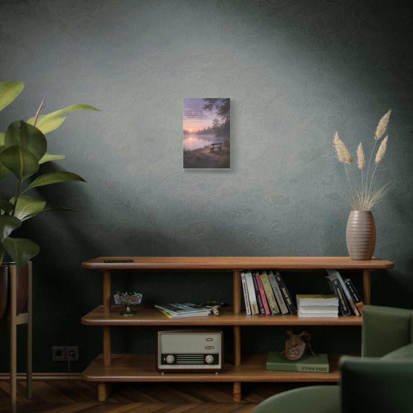 Every Tear Remembered — Psalm 56:8 | Quiet Grace Canvas Wall Art