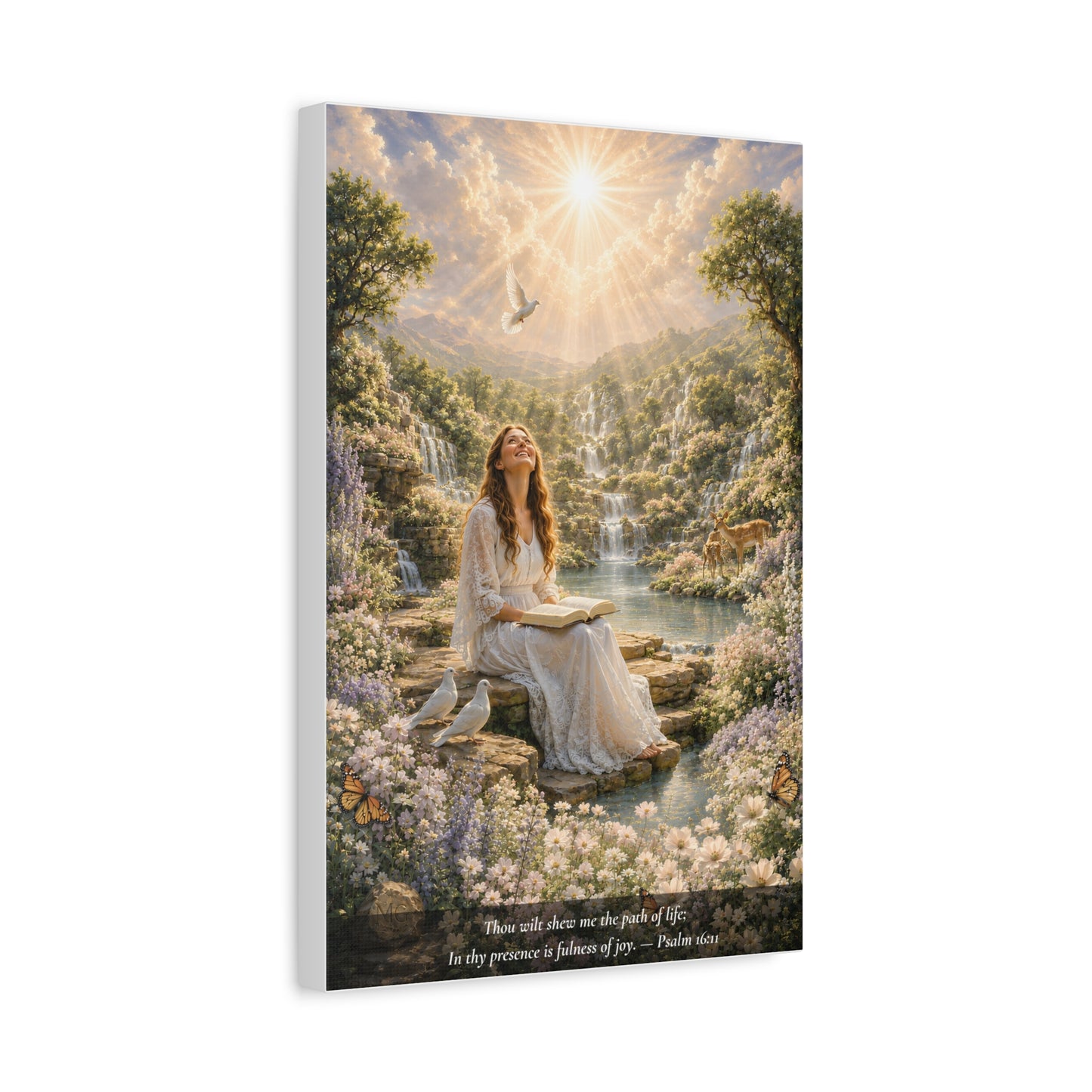 You Fill Me With Joy — Classic Canvas Wall Art | Psalm 16:11
