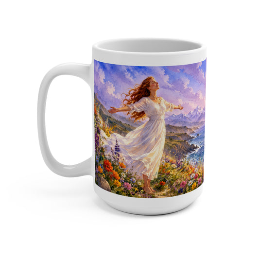 Blessed Is One Who Trusts in the Lord 15oz - Jeremiah 17:7 Christian Gift