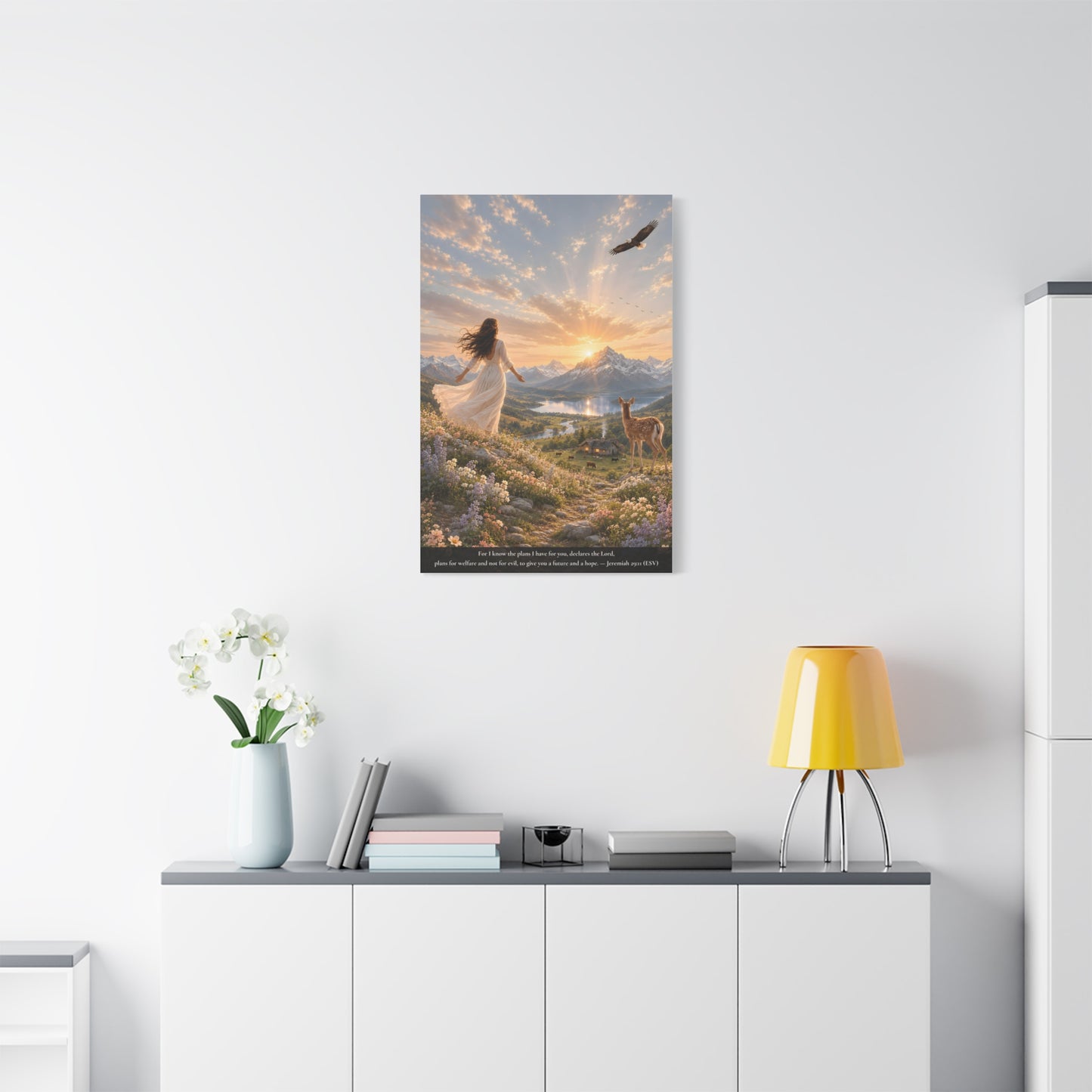 A Future and a Hope — Classic Canvas Wall Art | Jeremiah 29:11