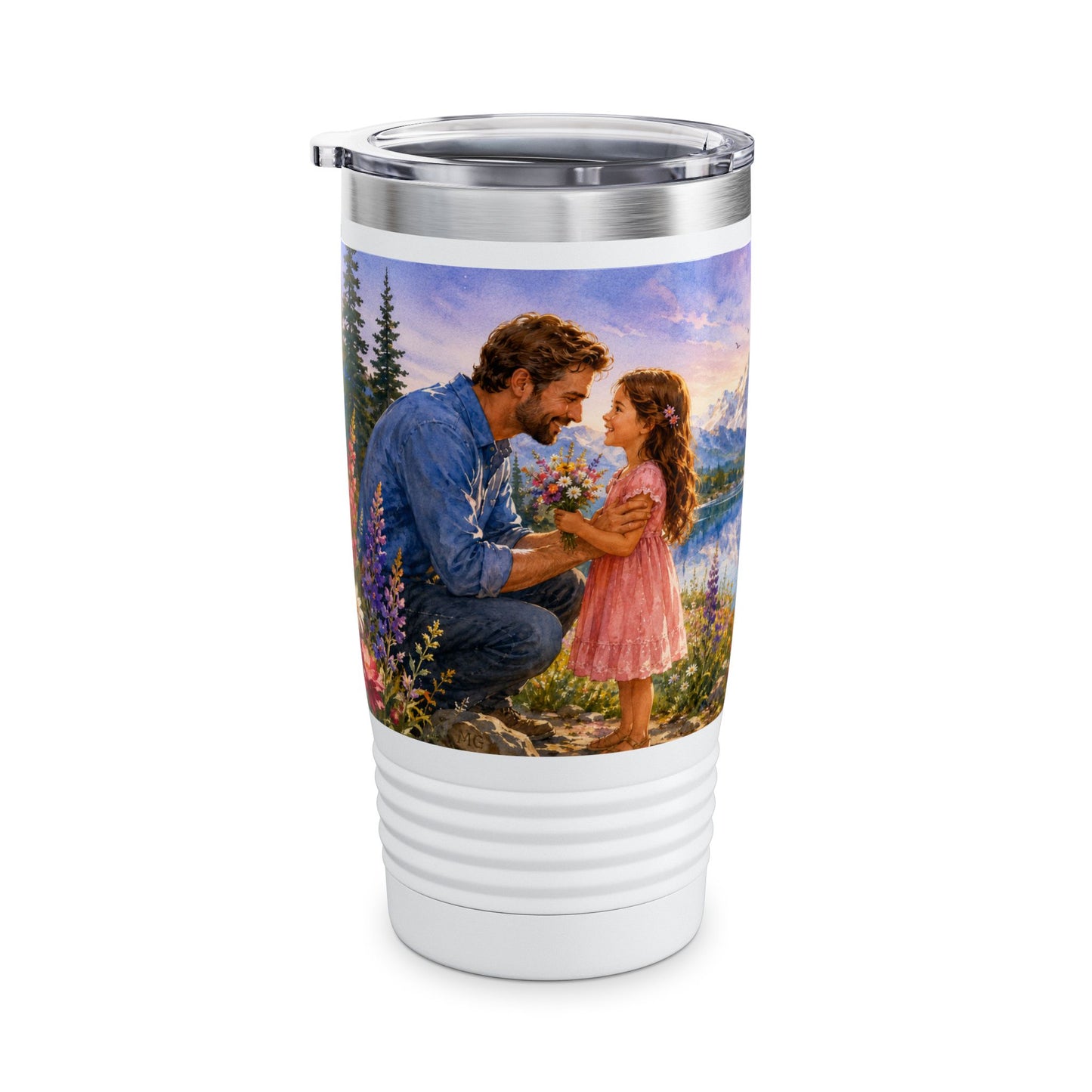 As a Father Has Compassion 20oz Tumbler For Her - Psalm 103:13 Gift