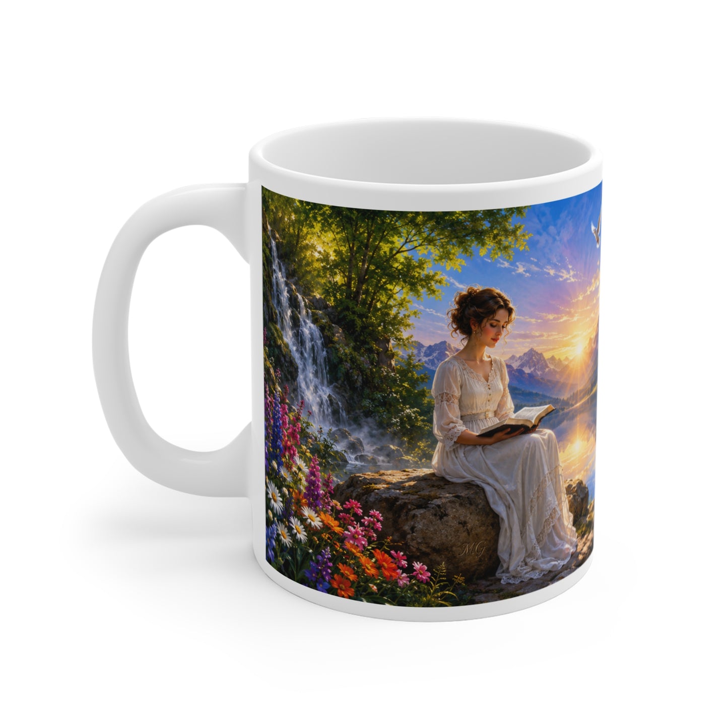 Be Still and Know That I Am God Coffee Mug 11oz for Her- Psalm 46:10 Christian Gift
