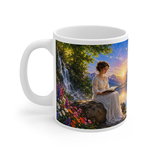 Be Still and Know That I Am God Coffee Mug 11oz for Her- Psalm 46:10 Christian Gift