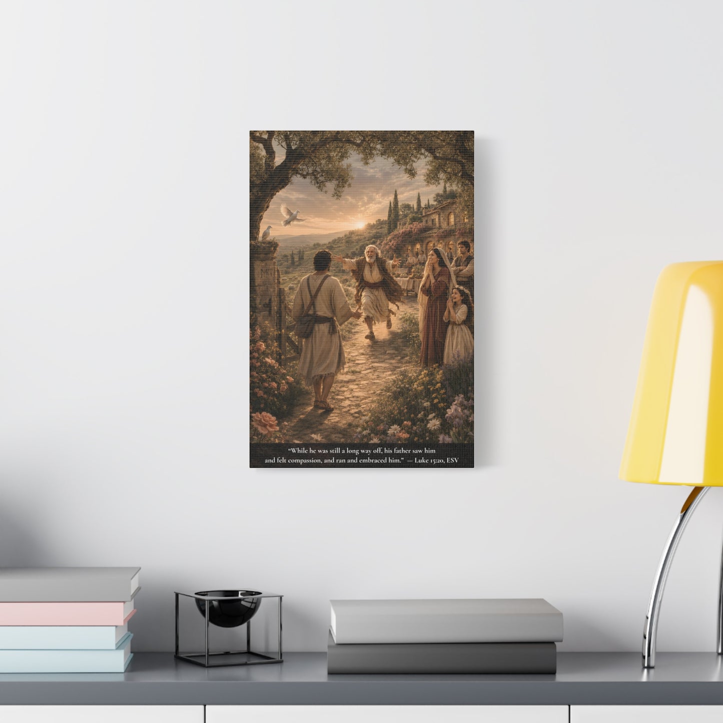 The Prodigal Son — Luke 15:11-32 | Classic Christian Canvas Art