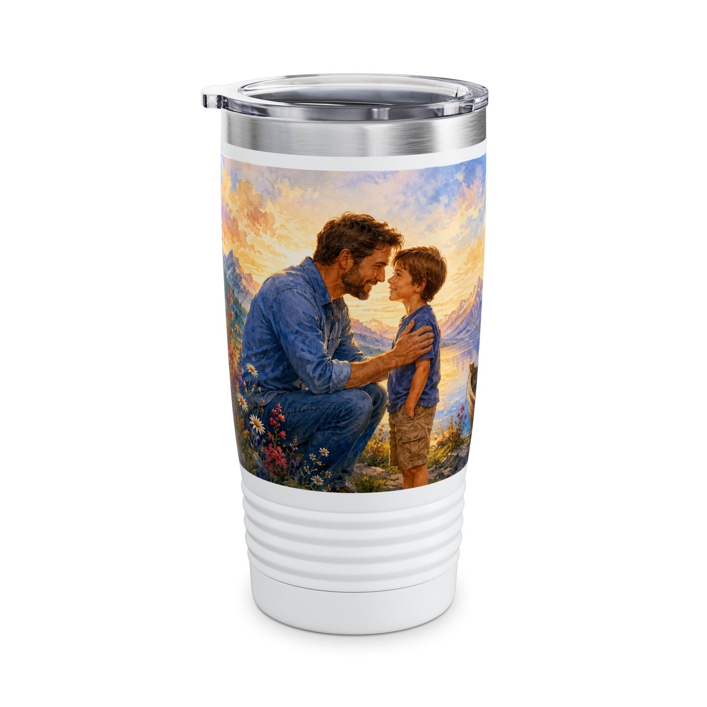 As a Father Has Compassion Tumbler 20oz - Psalm 103:13 Christian Gift
