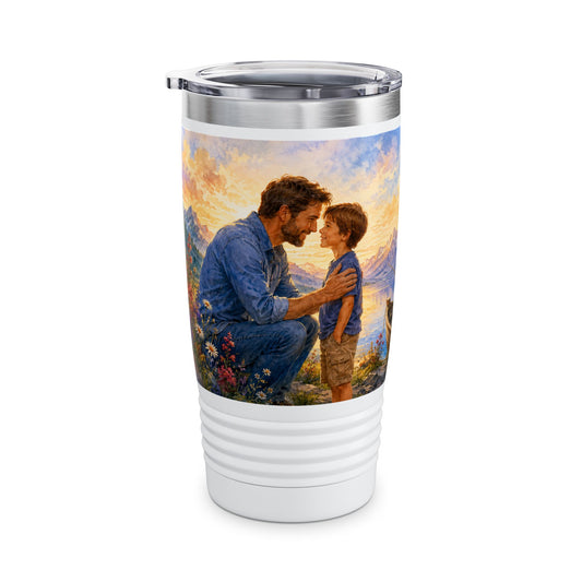 As a Father Has Compassion Tumbler 20oz - Psalm 103:13 Christian Gift