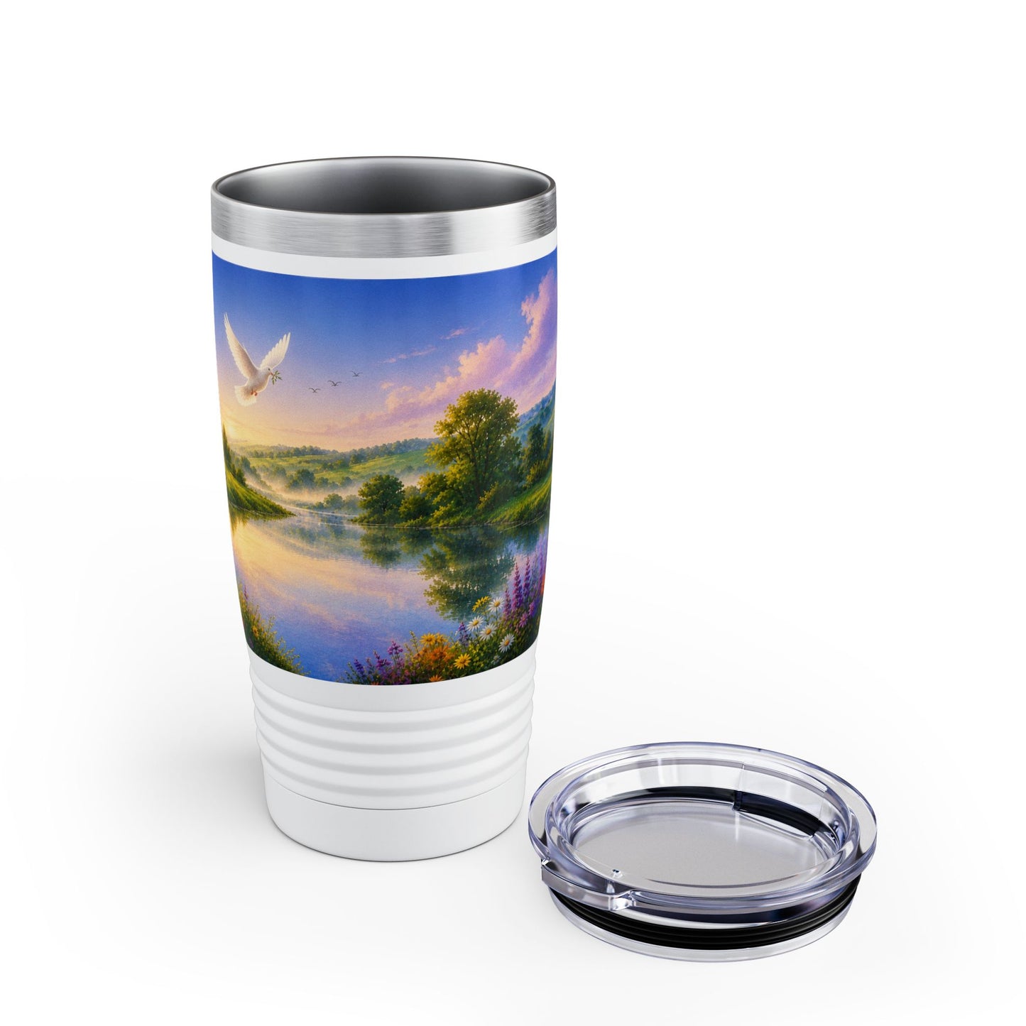Be Still and Know That I Am God Tumbler 20oz — Psalm 46:10 Christian Gift