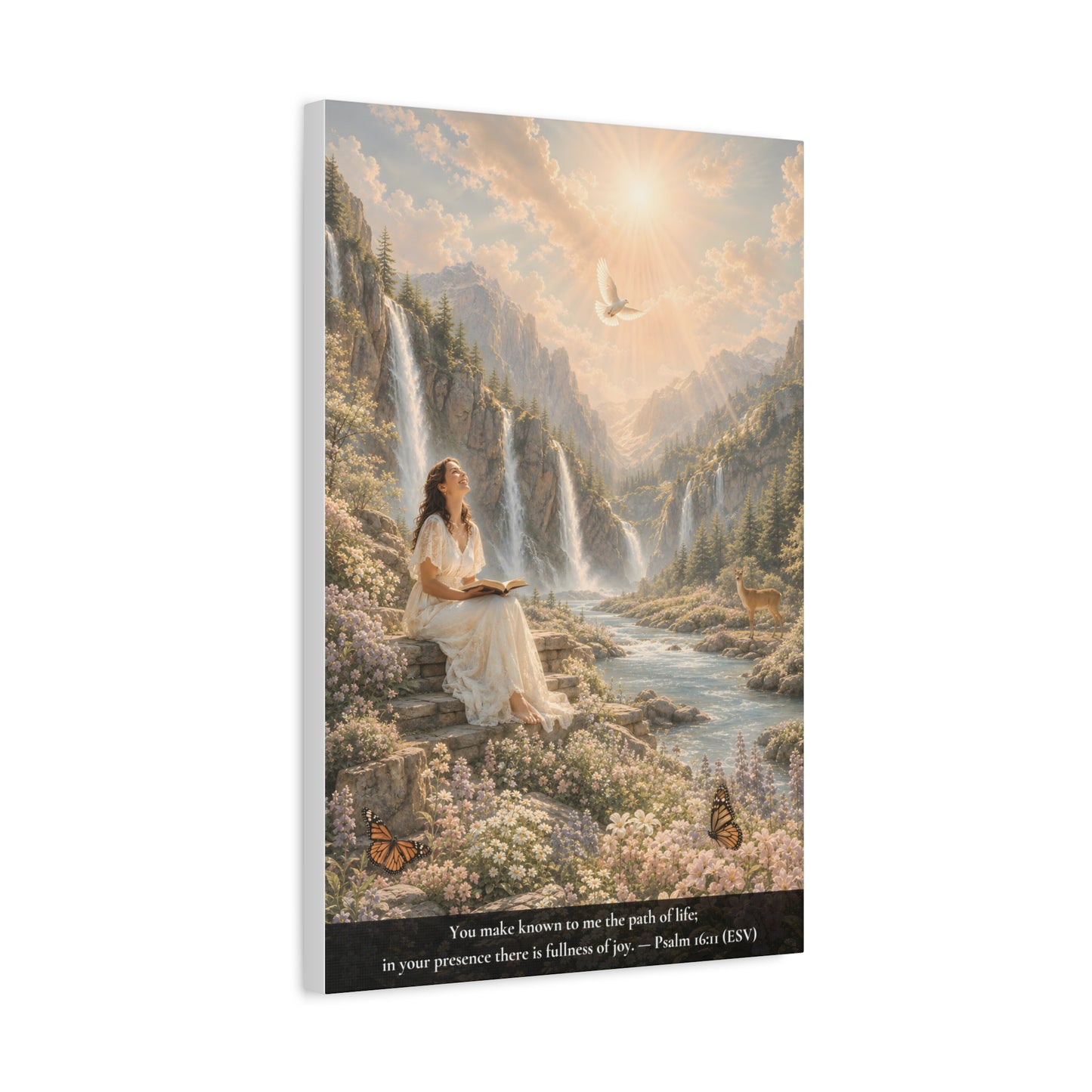 You Fill Me With Joy — Classic Canvas Wall Art | Psalm 16:11