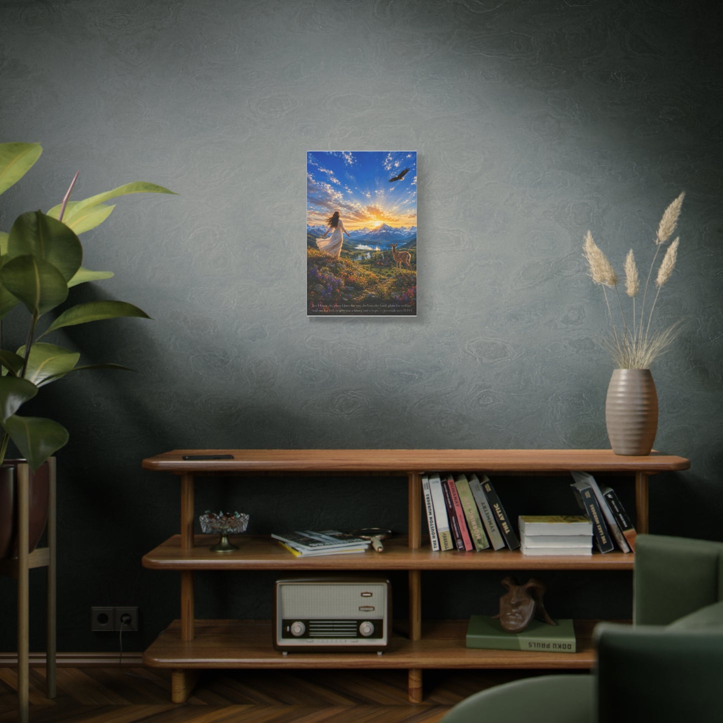 A Future and a Hope — Vibrant Canvas Wall Art | Jeremiah 29:11