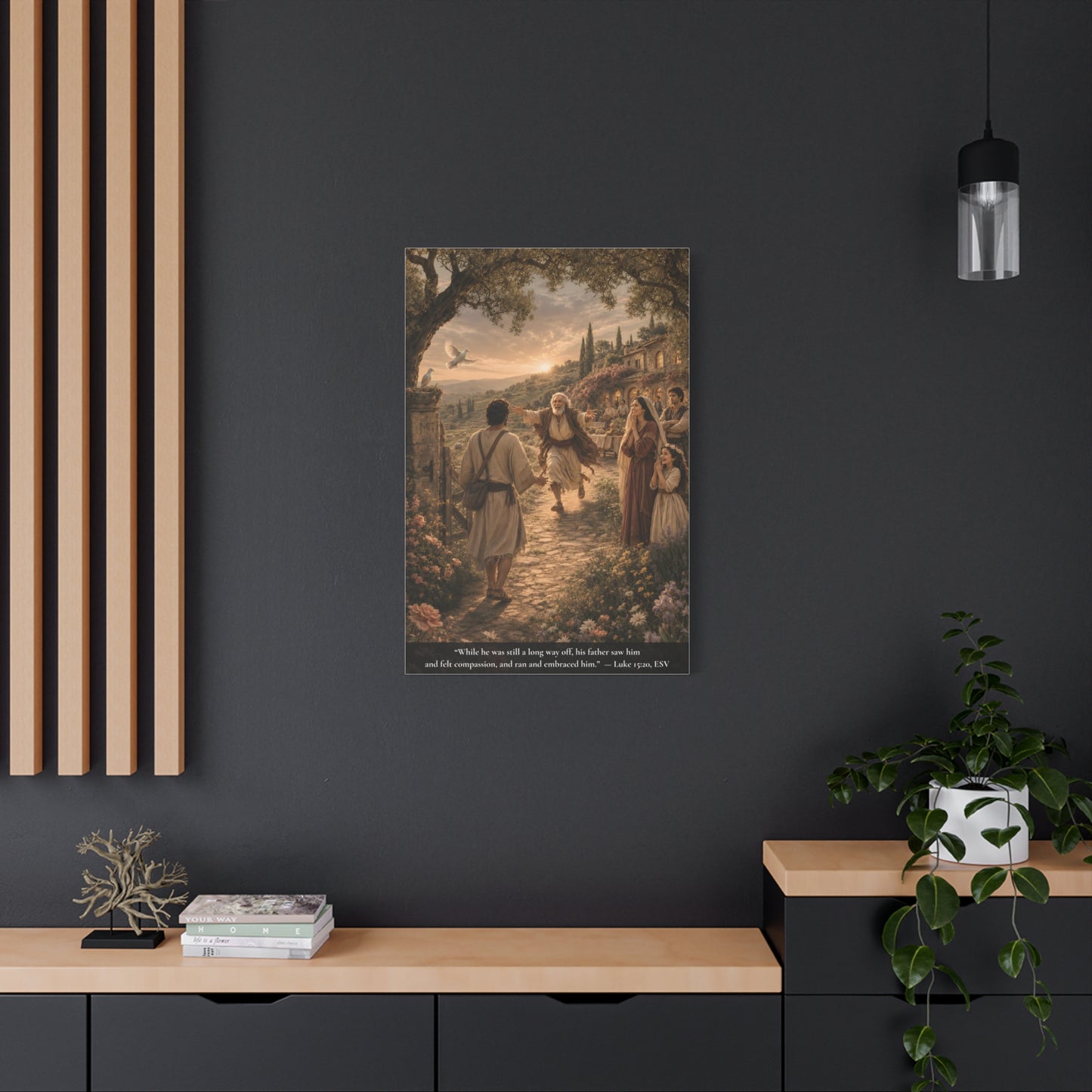 The Prodigal Son — Luke 15:11-32 | Classic Christian Canvas Art