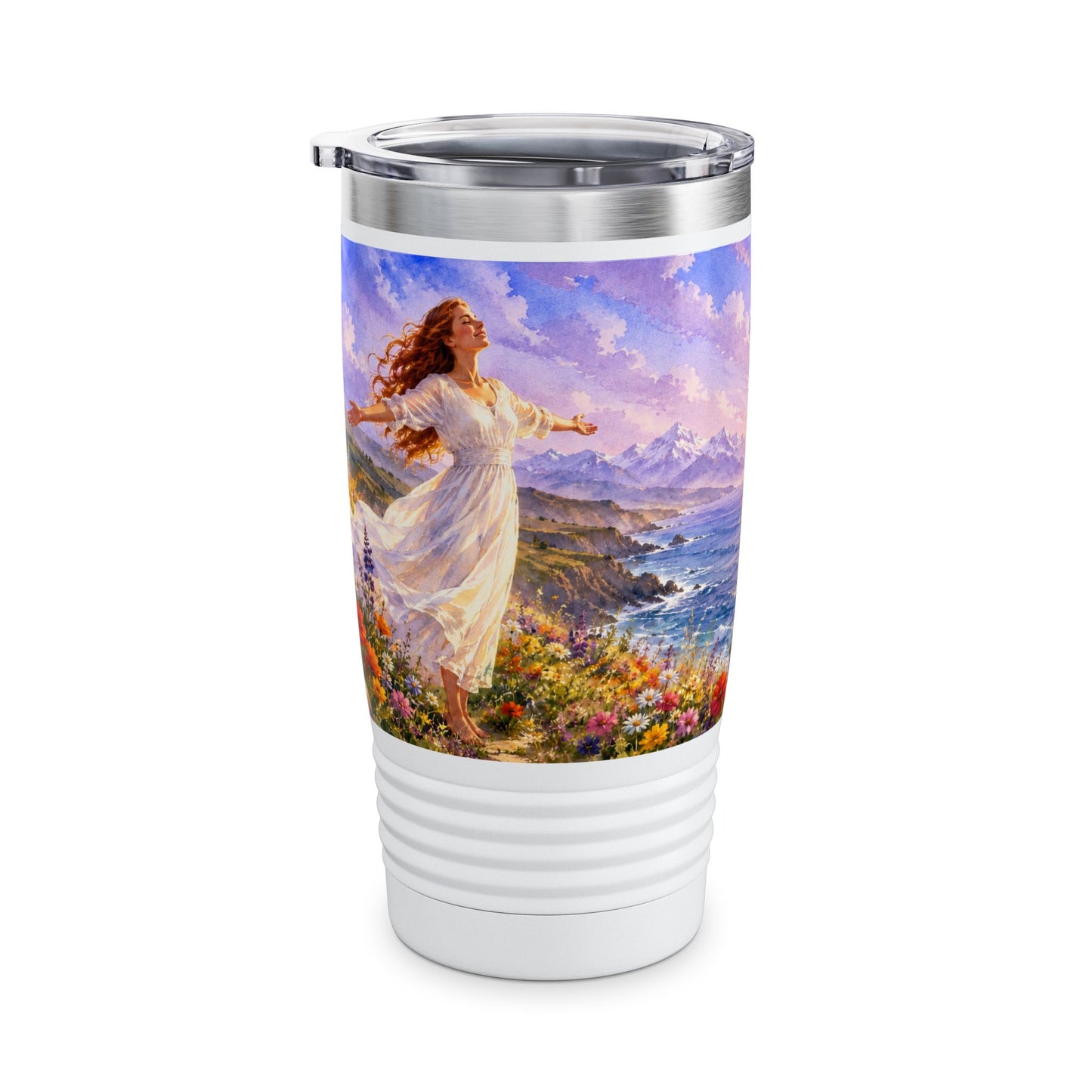 Blessed Is One Who Trusts in the Lord Tumbler 20oz - Jeremiah 17:7 Christian Gift